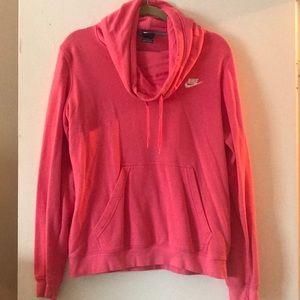Pink Nike sweatshirt